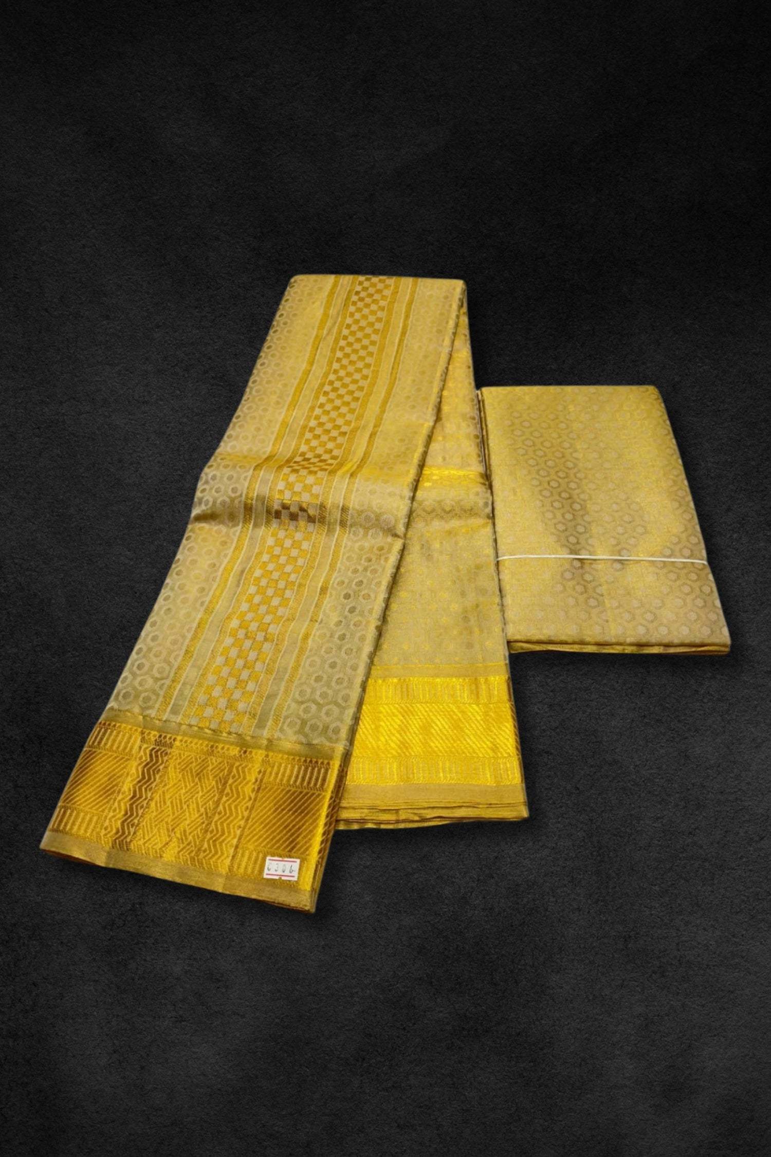 Tradition Meets Luxury: Exquisite Gold Zari Vesti for Men
