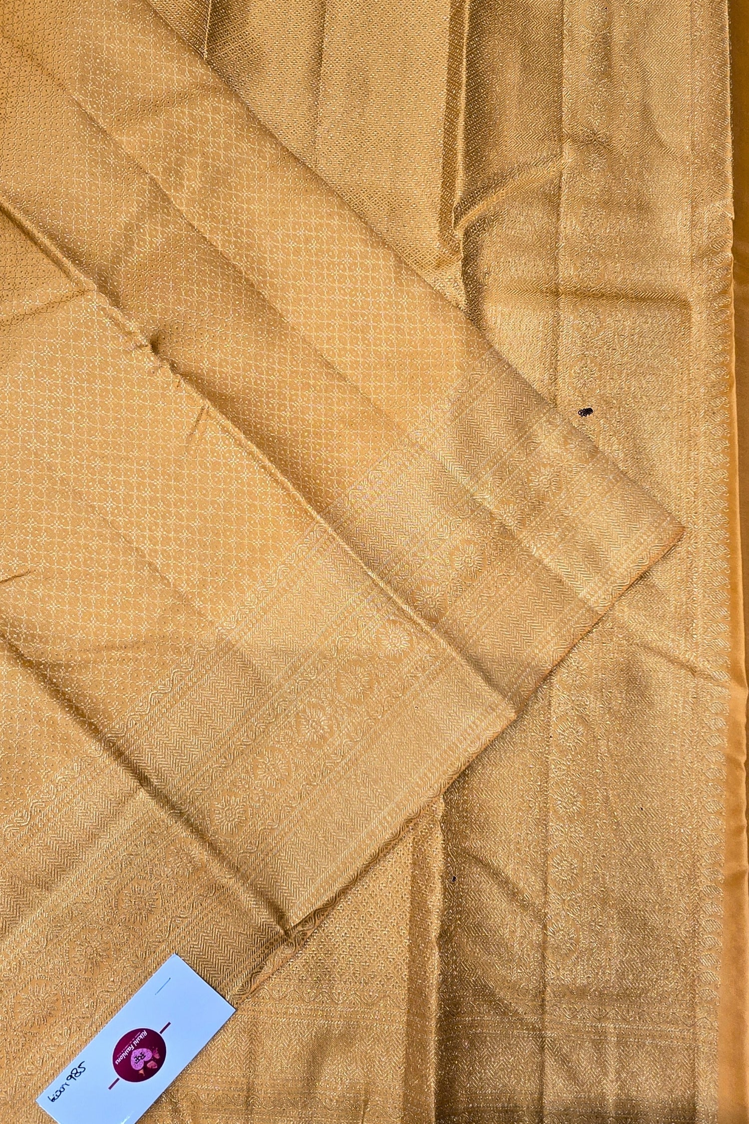 Radiant Orange Kanchipuram Saree