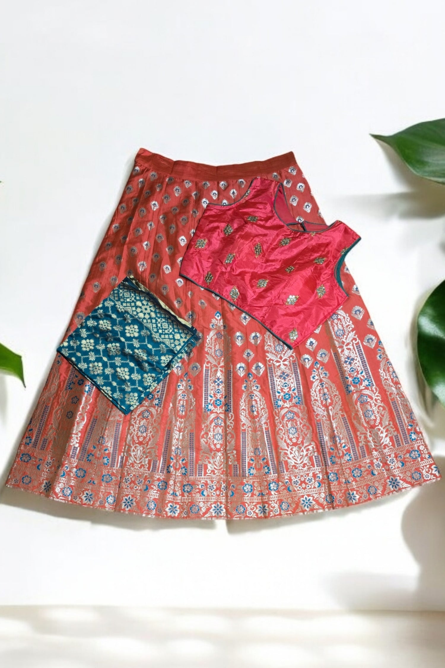 Red Grand Lehenga