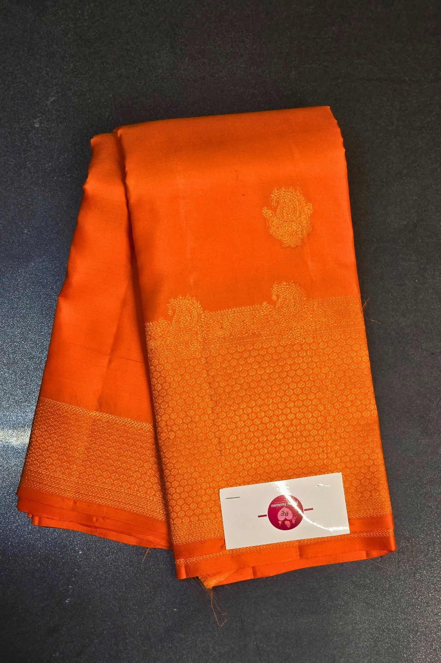 Crimson Red Kanchipuram Silk Saree