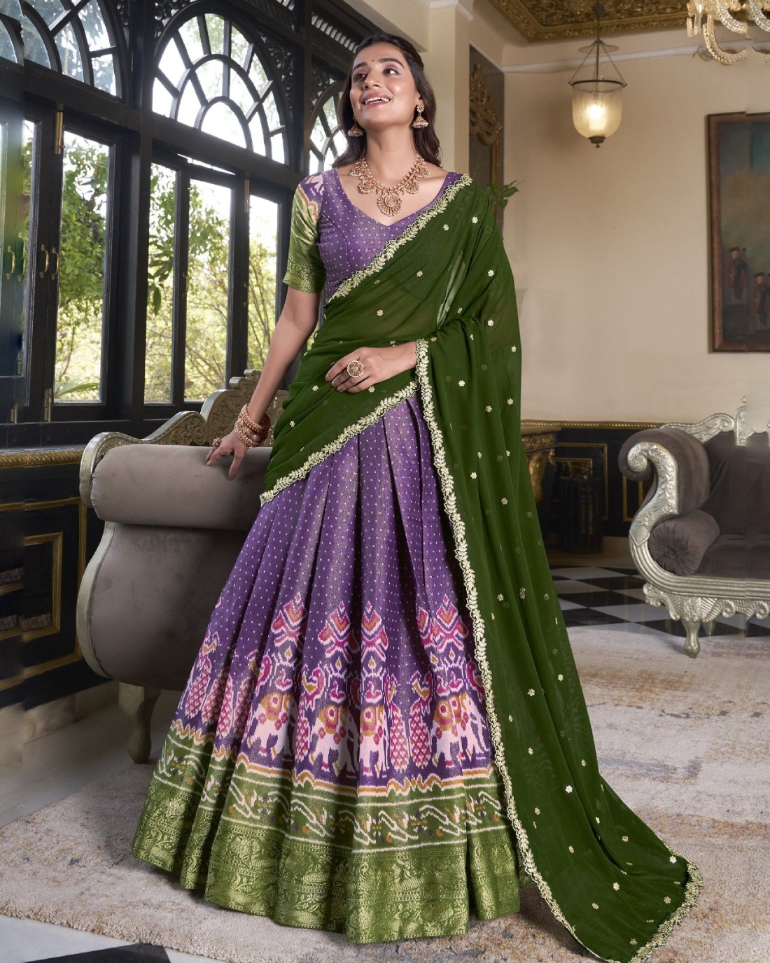 Top 5 Half Saree Lehenga Choli Designs Trending This Wedding Season