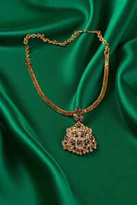 Timeless Glow White Stone Necklace