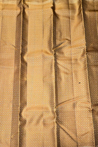 Orange Pastel Kanchipuram Saree