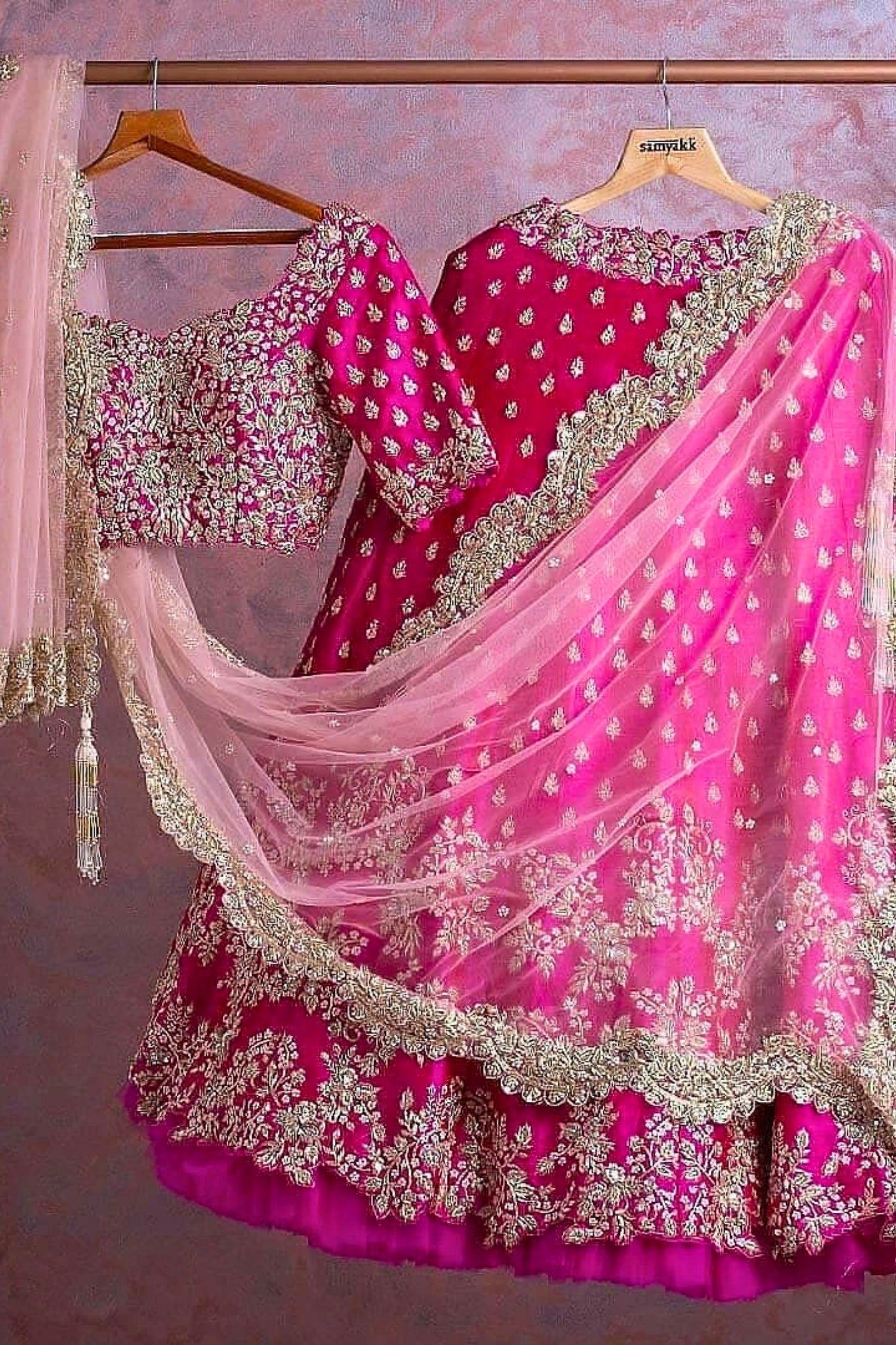 Blush Radiance Full Work Lehenga