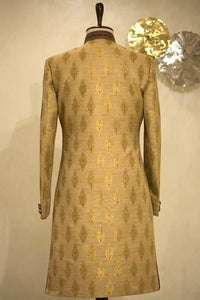 Light Taupe Sherwani Rich Look