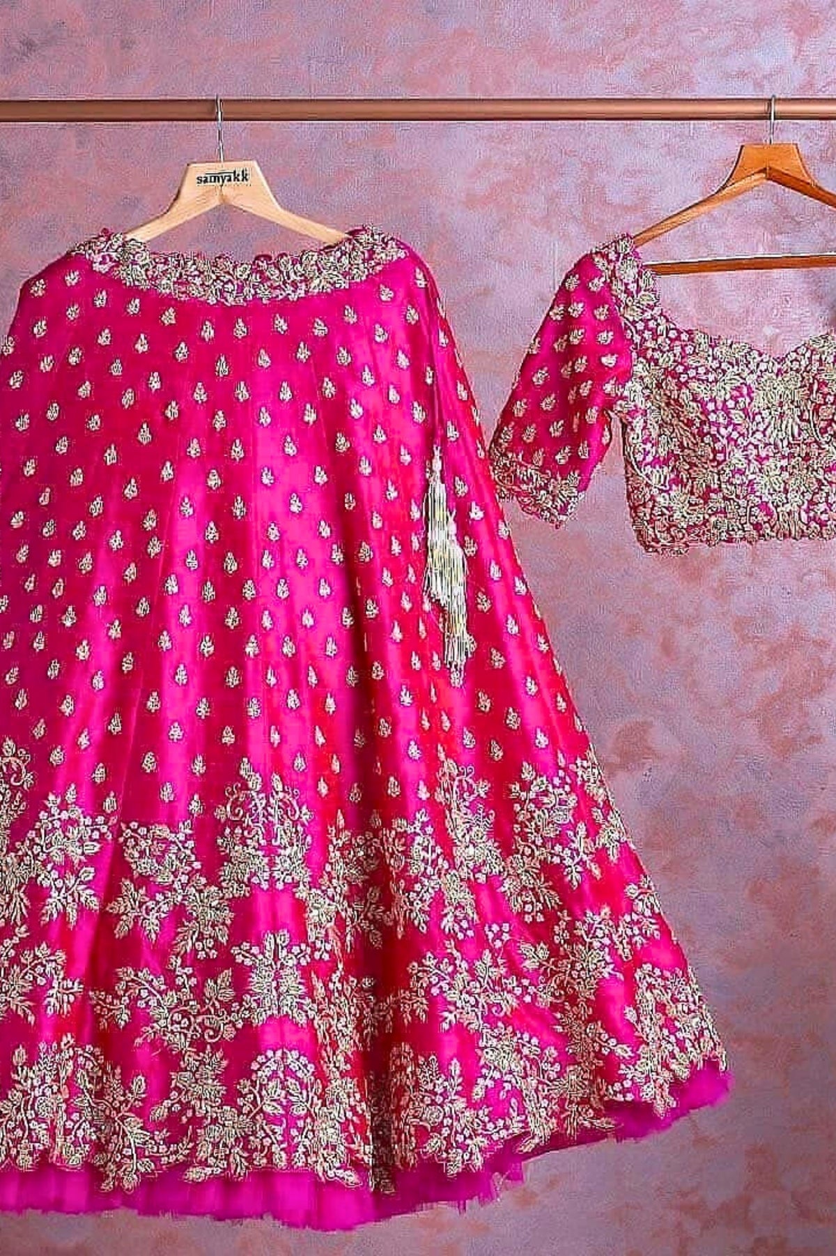 Blush Radiance Full Work Lehenga