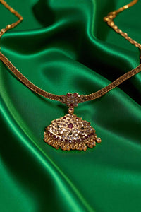 Luminescent Charm White Stone Necklace