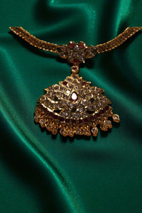 Luminescent Charm White Stone Necklace