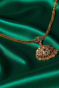 Luminescent Charm White Stone Necklace