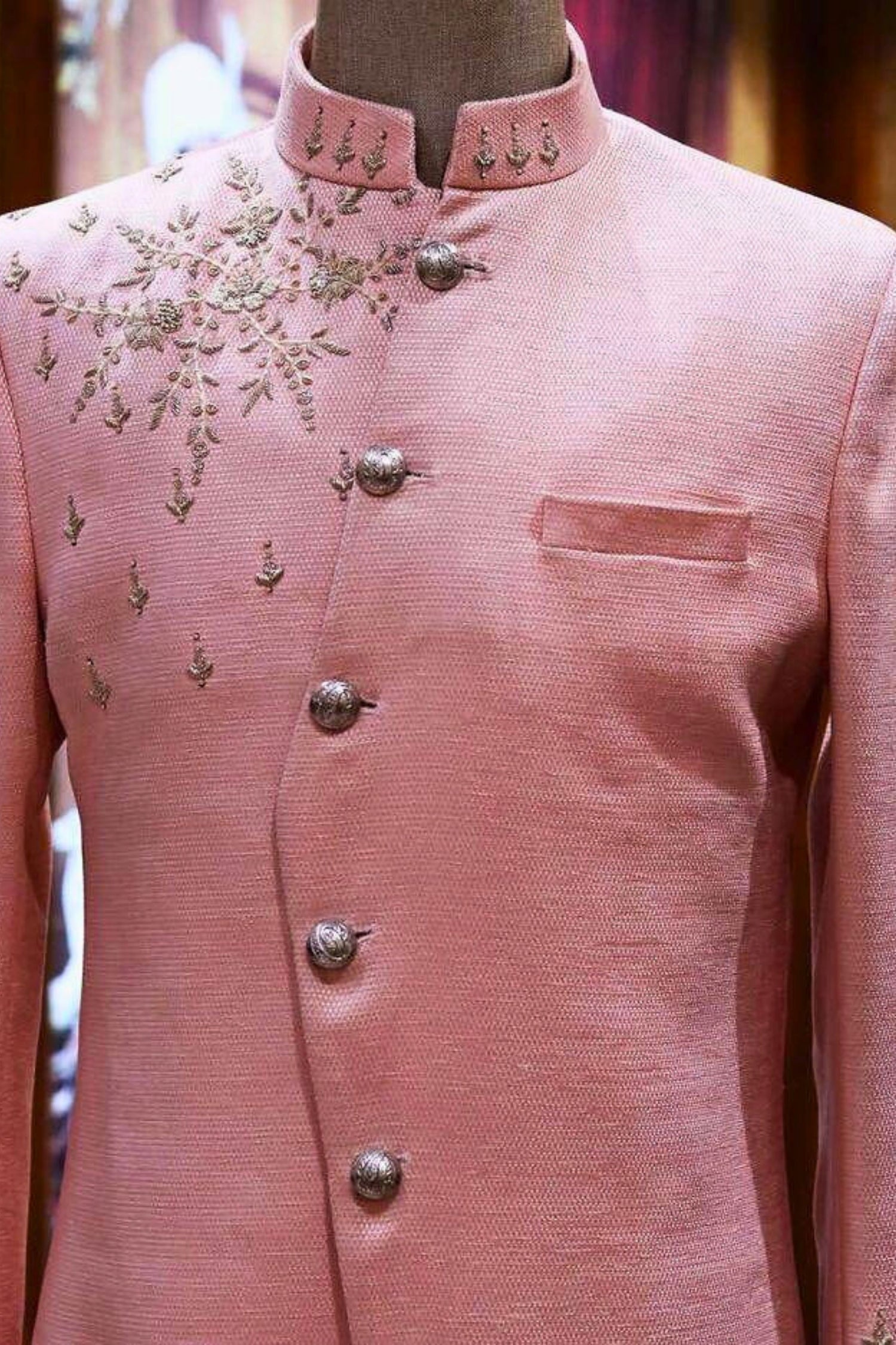 Blush Pink Royal Elegance Sherwani