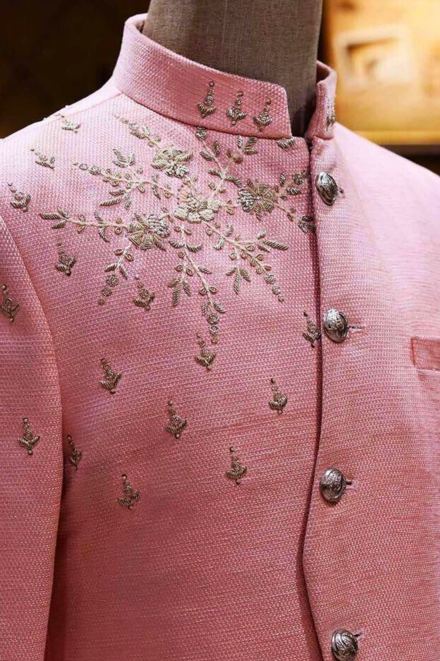 Blush Pink Royal Elegance Sherwani