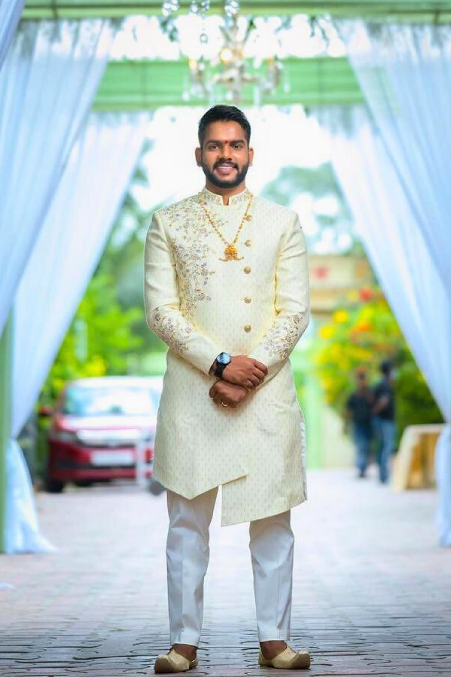Ivory Regal Classic Designer Sherwani