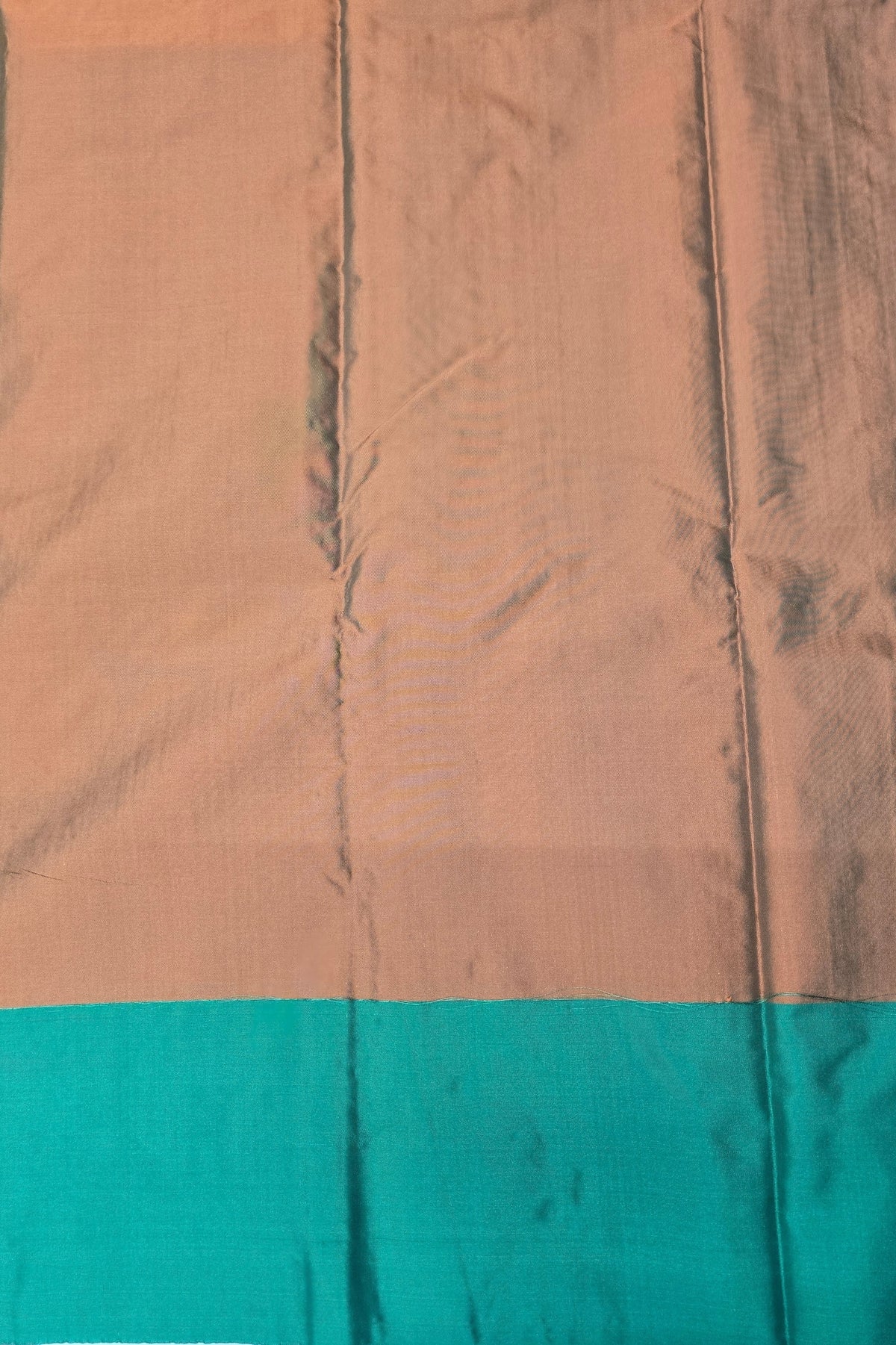 Traditional Red Semi Silk Saree with Contrasting Green Border