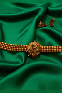 Aurelia Women’s Gold-Plated Choker Necklace with Earrings