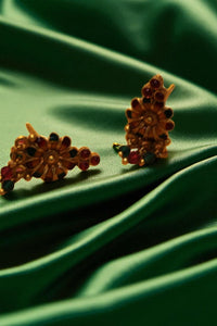 Aurelia Women’s Gold-Plated Choker Necklace with Earrings