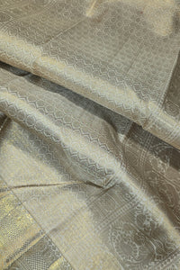 Close-up of patterned fabric with geometric design