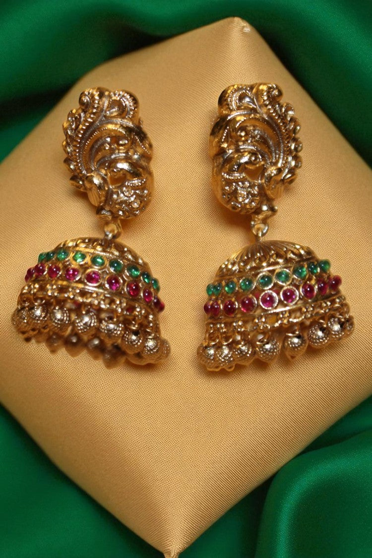 Graceful Harmony Pink & Green Stone Short Haram