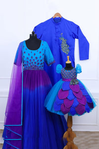 Family Elegance – Custom Fit Combo for Mom, Daughter & Father