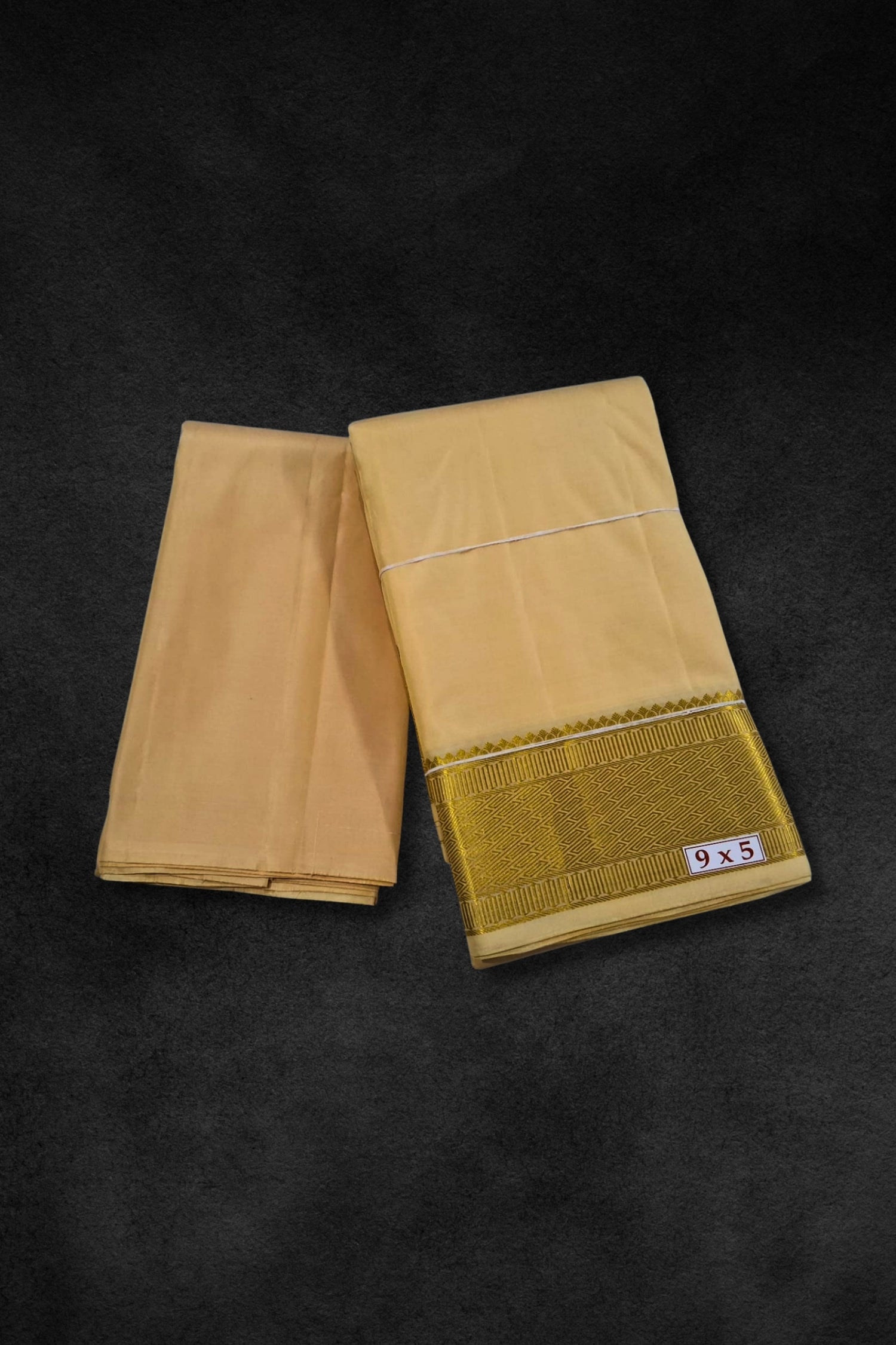 Elevate Your Ethnic Look with a Classic Gold Zari Vesti