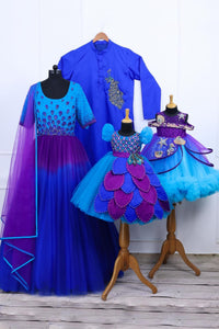 Family Elegance – Custom Fit Combo for Mom, Daughter & Father