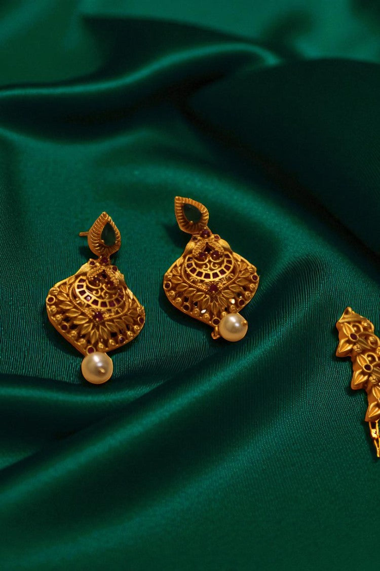 Radiant Heritage Gold-Plated Necklace