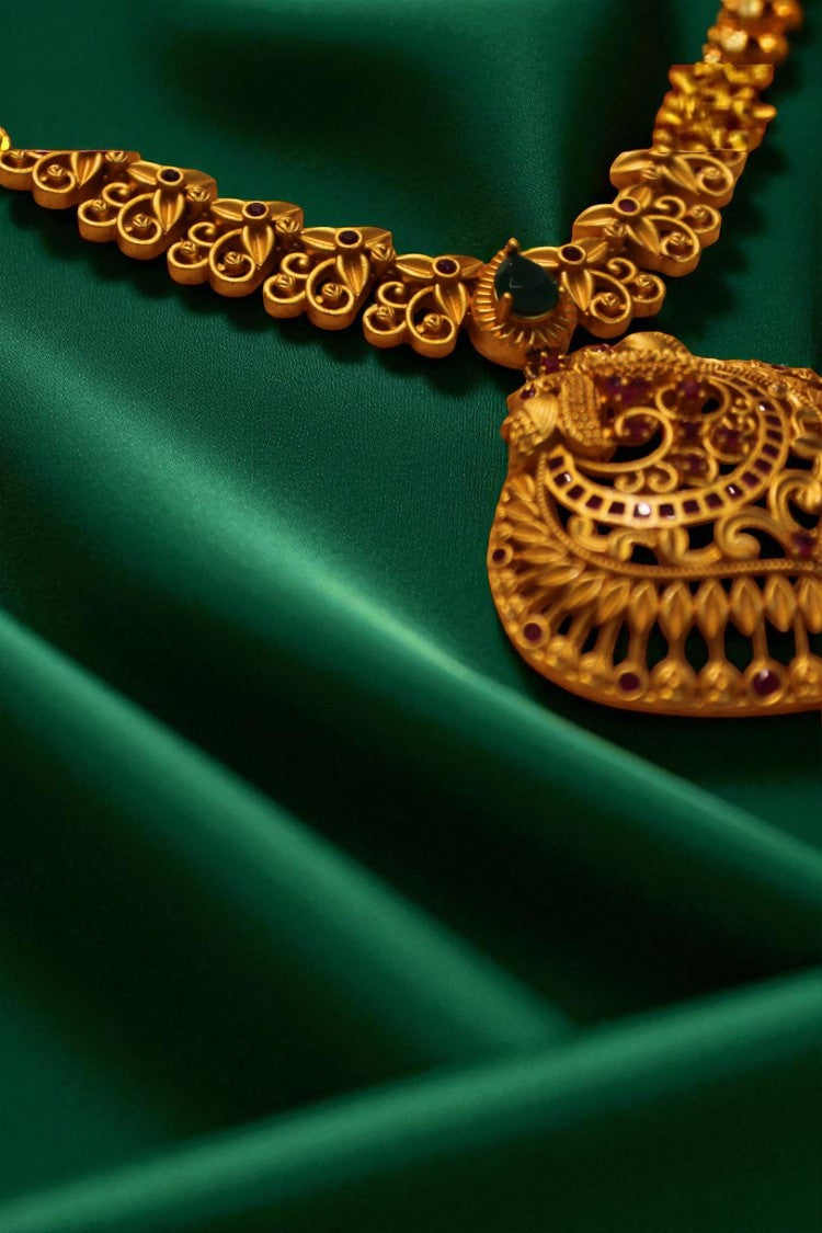 Radiant Heritage Gold-Plated Necklace