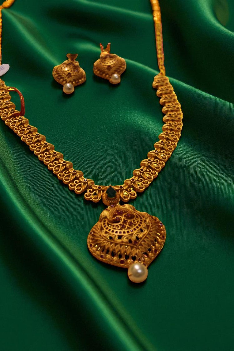Radiant Heritage Gold-Plated Necklace