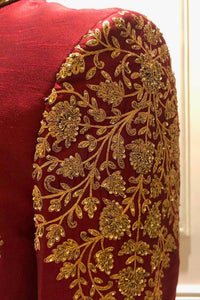 Royal Radiance – Reddish Sherwani