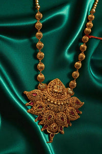 Eternal Grace Gold-Plated Haram with Earrings