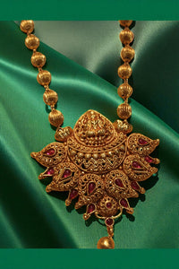 Eternal Grace Gold-Plated Haram with Earrings