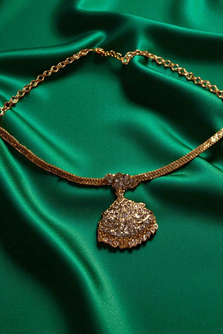 Radiant Grace White Stone Necklace