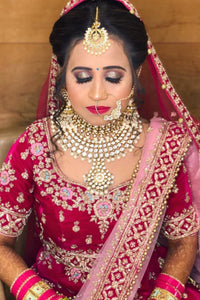 Scarlet Blossom Bridal Lehenga
