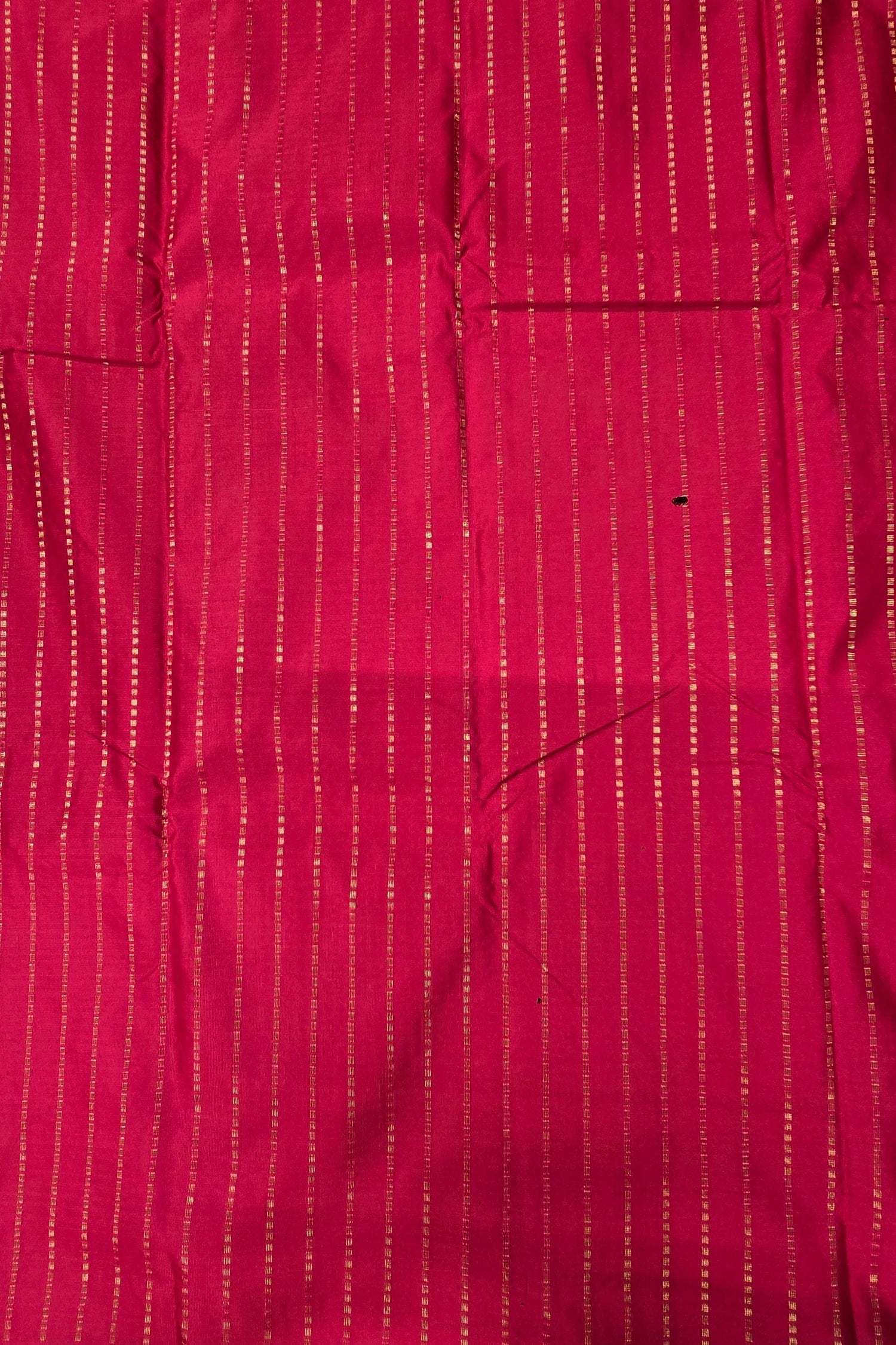 Vibrant Bright Pink Semi Silk Saree