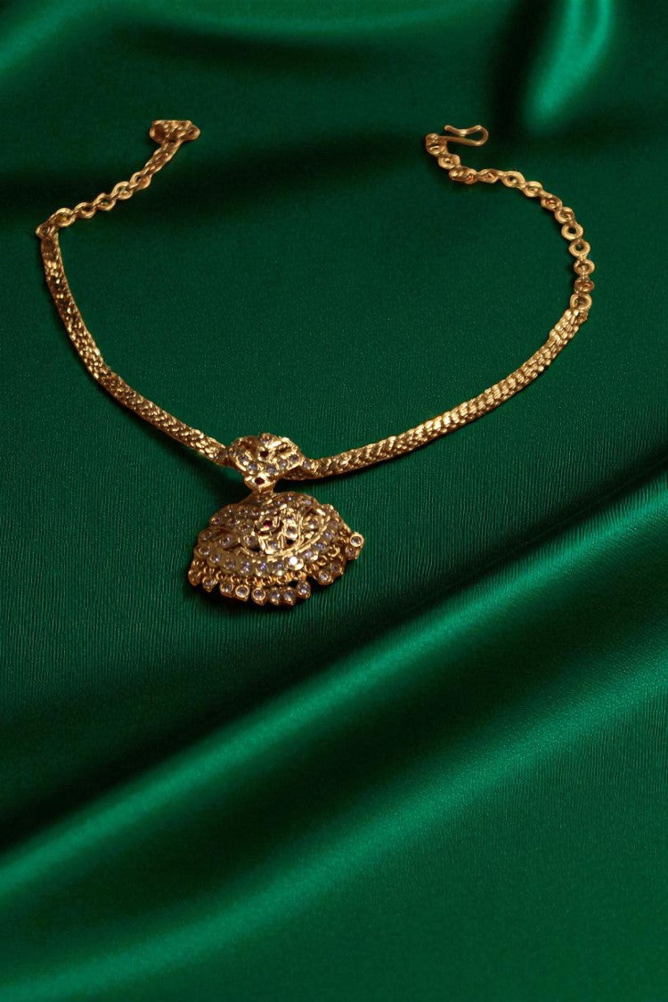 Serene Sparkle White Stone Necklace