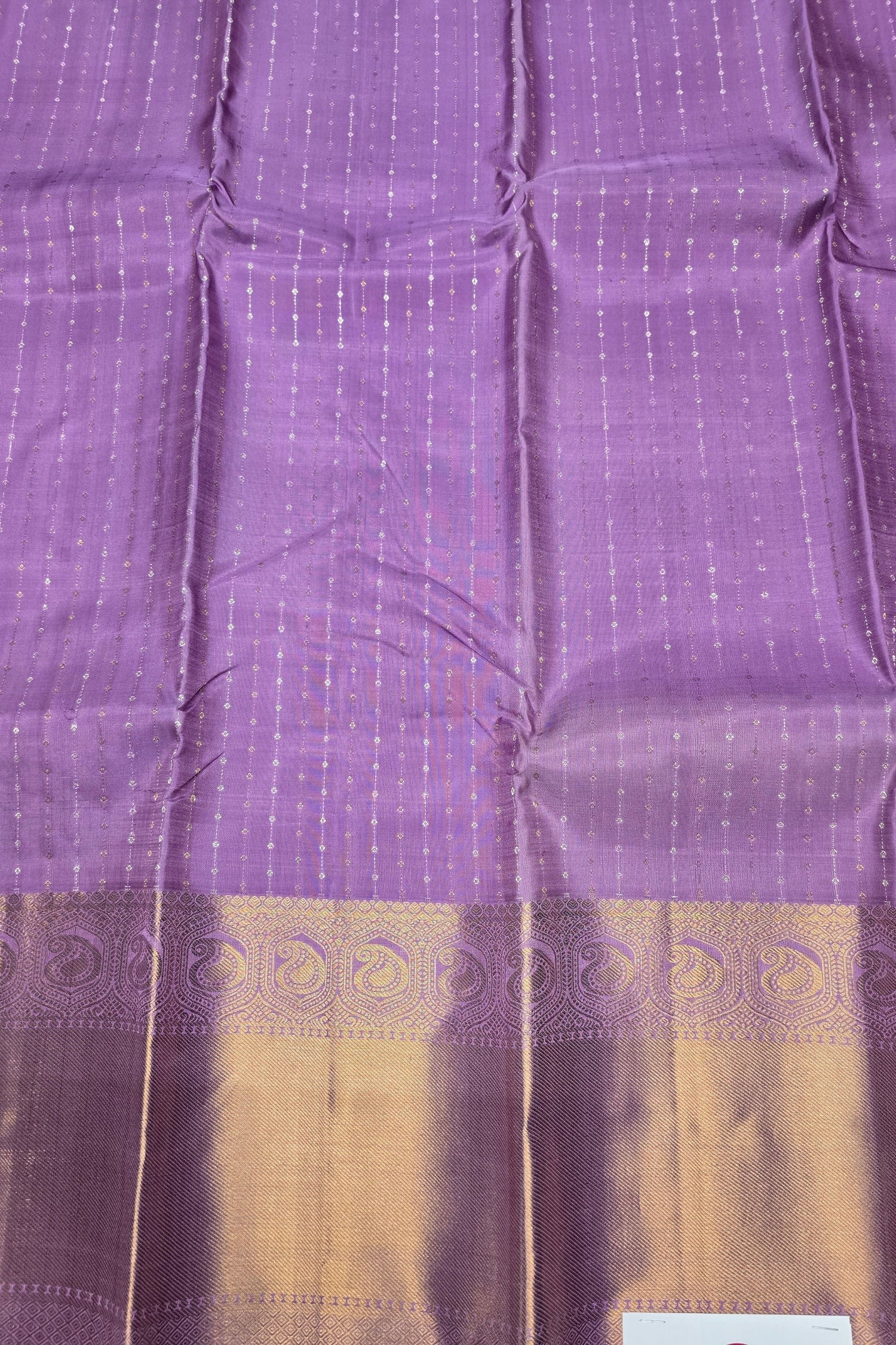 Regal Purple Kanchipuram Silk Saree