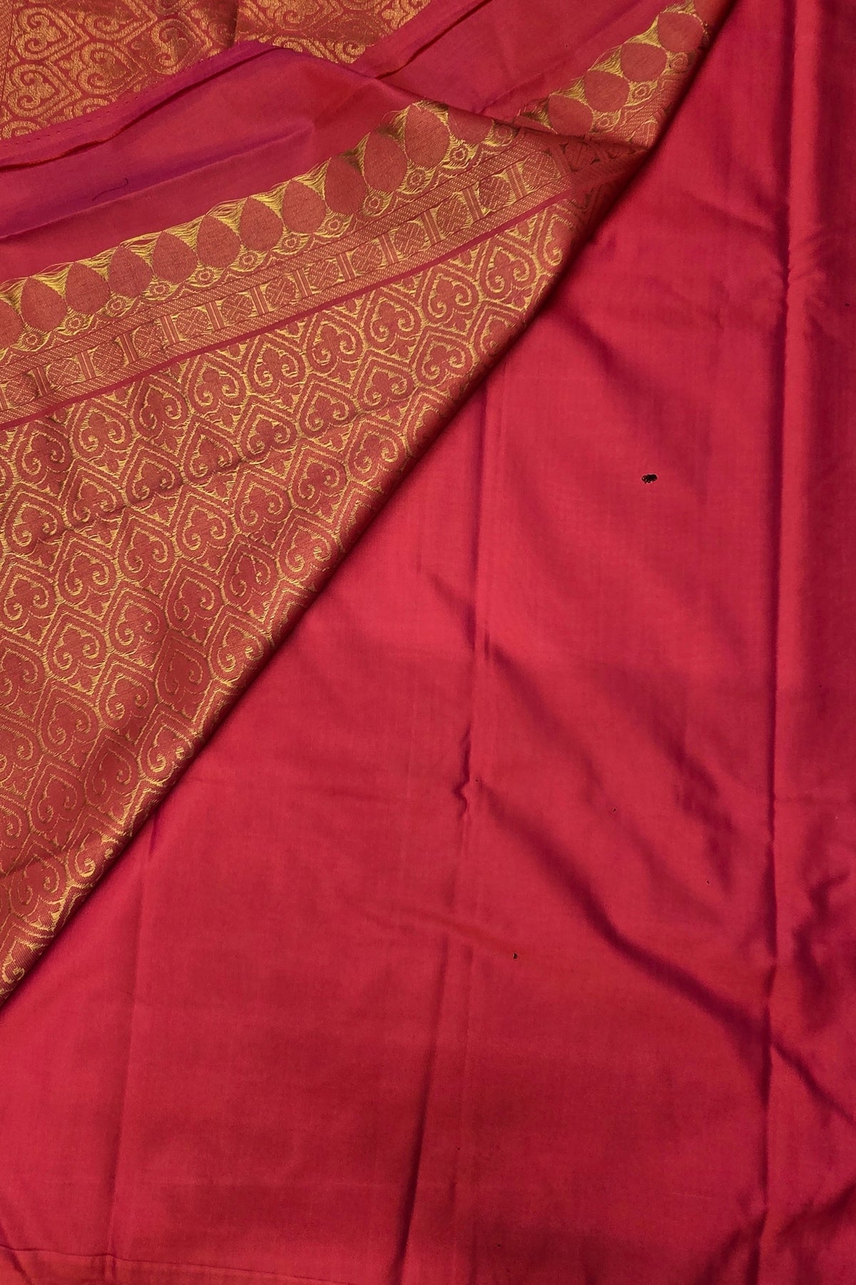 Regal Maroon Semi Silk Saree