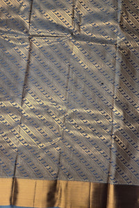 Elegant Olivine Green Semi Silk Saree