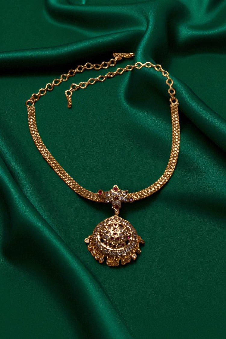 Eternal Shine White Stone Necklace