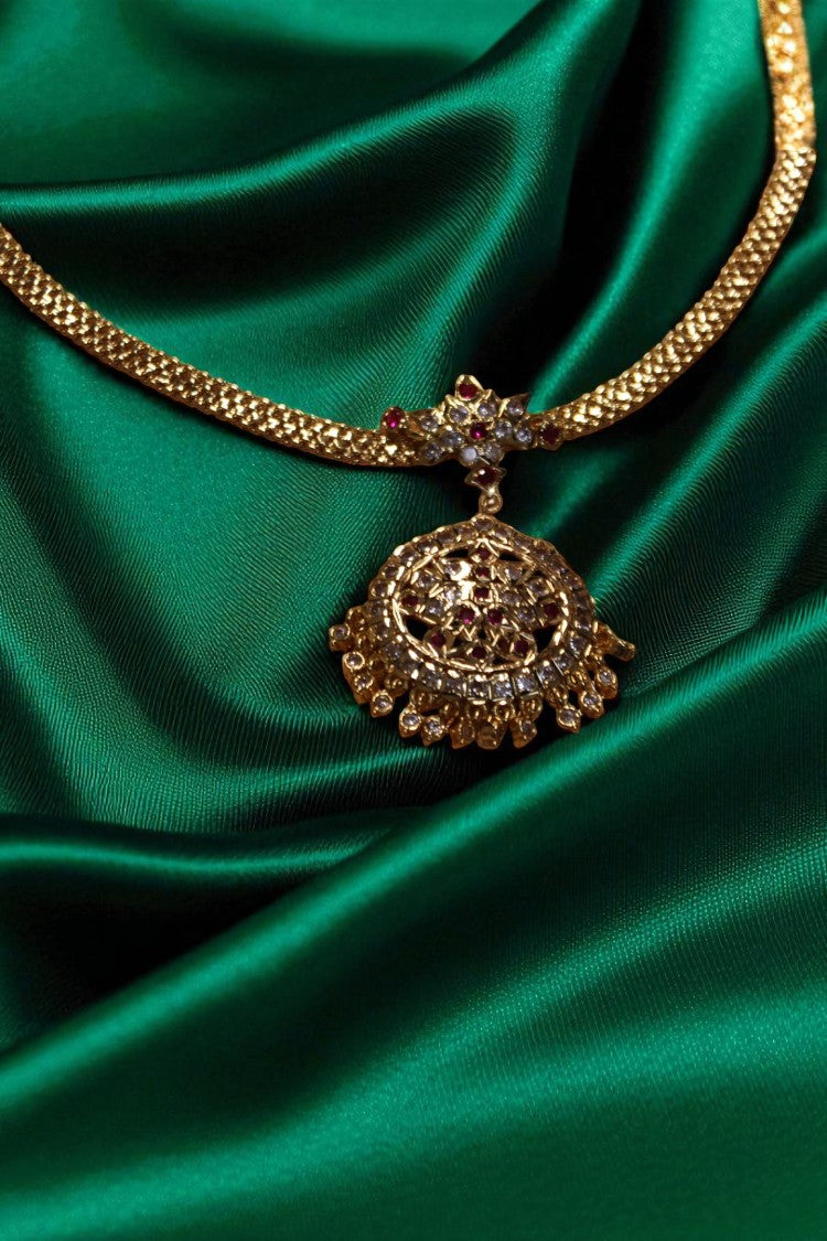 Eternal Shine White Stone Necklace