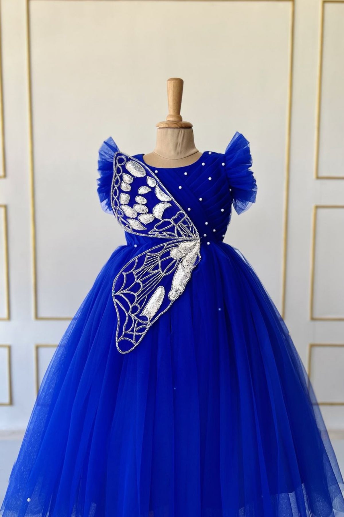 Timeless Bond – Royal Blue Mom-Daughter Gown