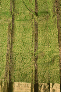 Regal Olive Green Kanchipuram Saree