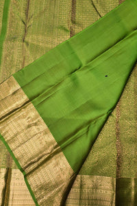 Regal Olive Green Kanchipuram Saree