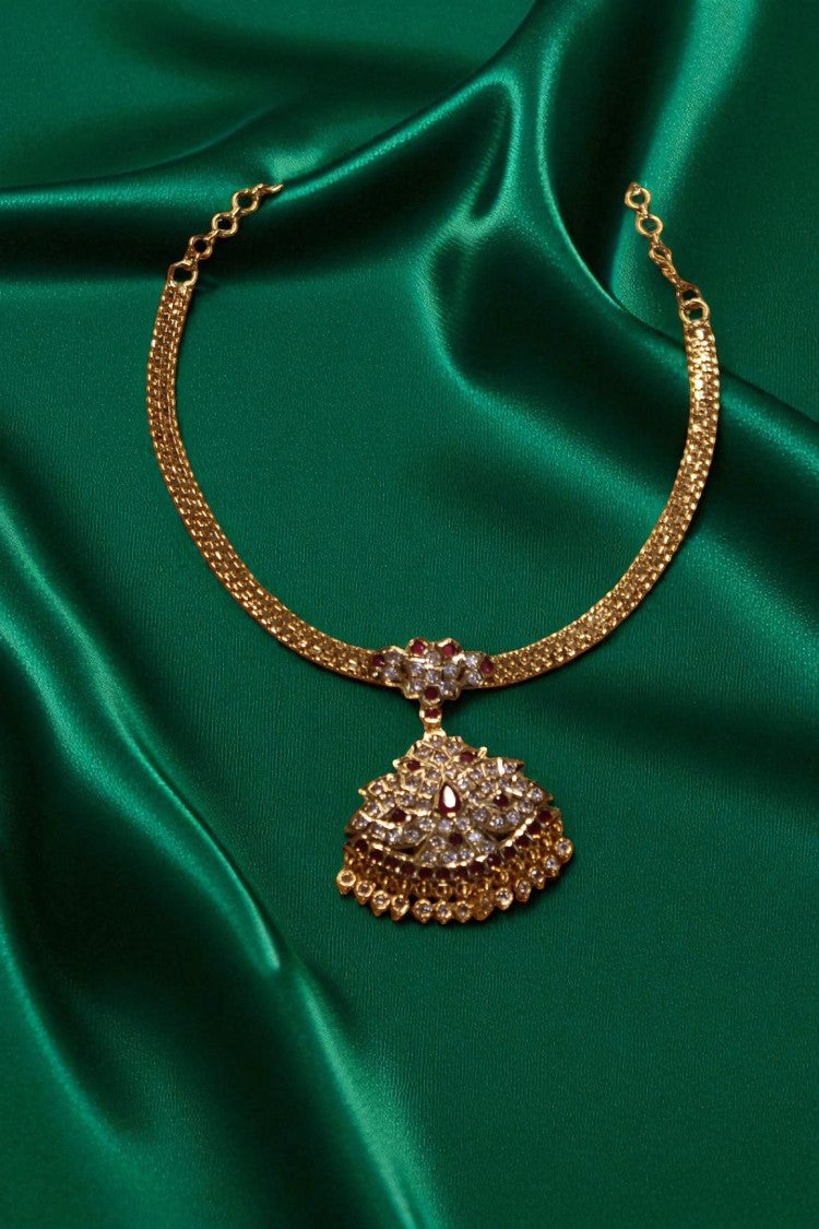 Pure Radiance White Stone Necklace