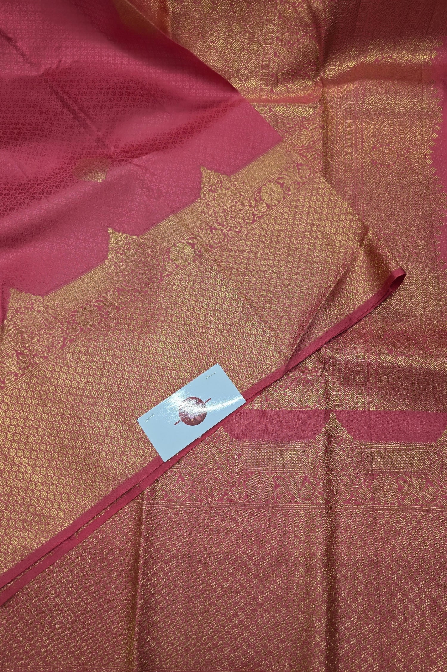 Majestic Red Kanchipuram Silk Saree