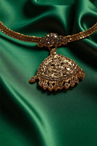 Elegant Aura White Stone Necklace