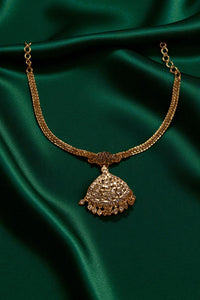 Elegant Aura White Stone Necklace