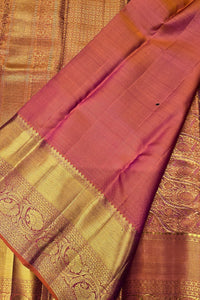 Elegant Chestnut Kanchipuram Saree