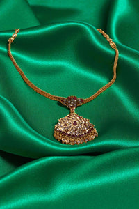 Lustrous Charm White Stone Necklace