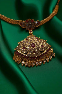 Lustrous Charm White Stone Necklace