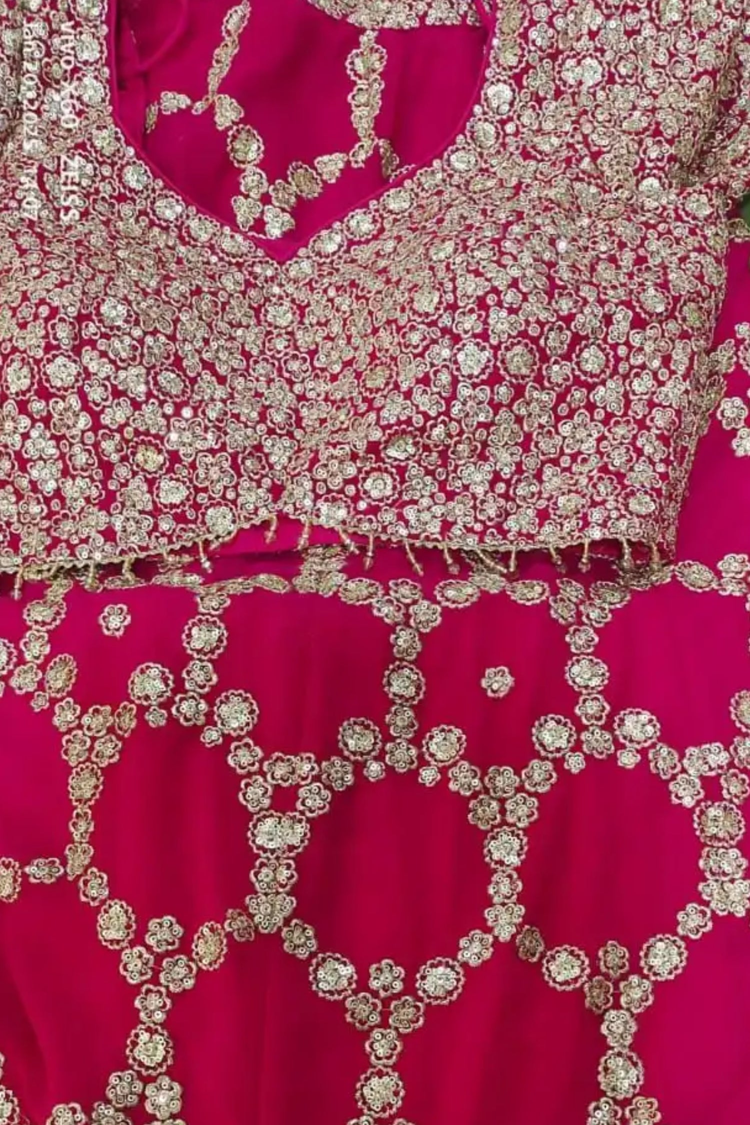 BONNYS NX Fancy Pink Wedding Wear Lehenga Choli